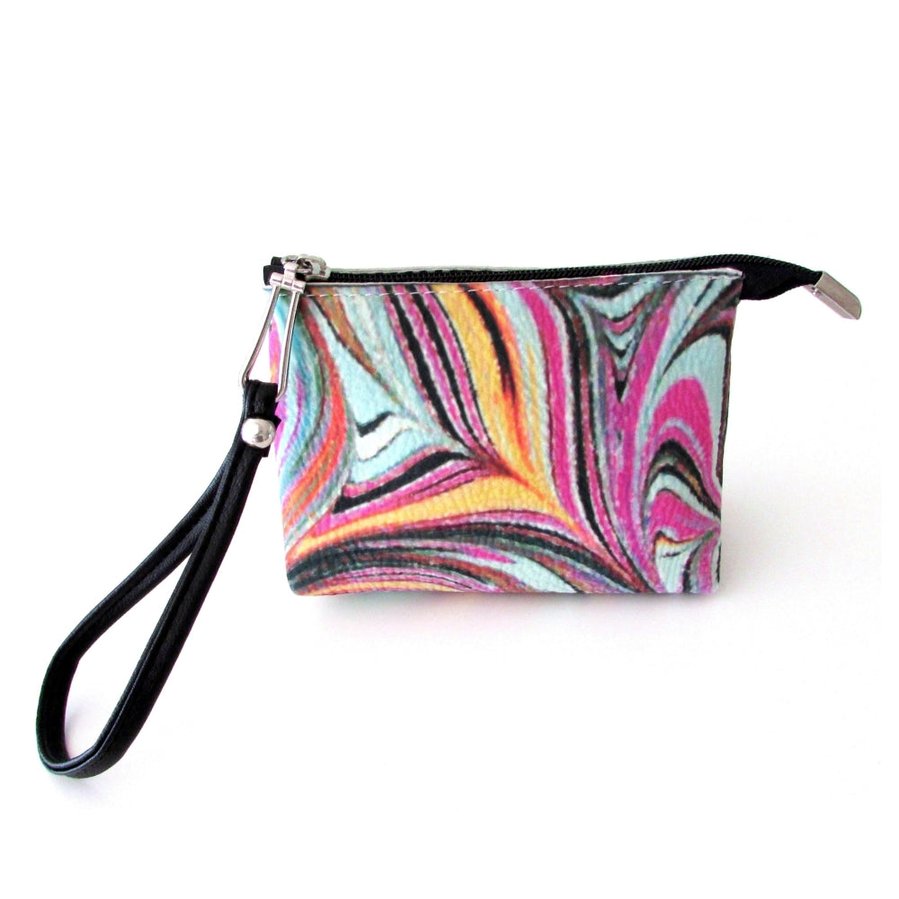 Travel Friendly Pattern Wristlet Bags