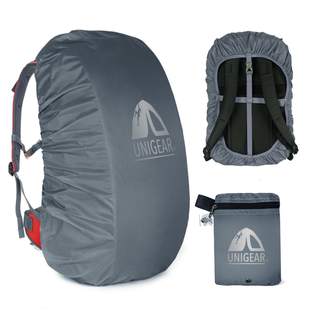 10l backpack rain cover Ultra-Sil Pack - S | Lime Drain hole lets water trickle out Deluge Waterproof Backpack Rain Cover