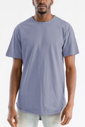 Medium Purple Classic Rounded Scallop Tee Shirt