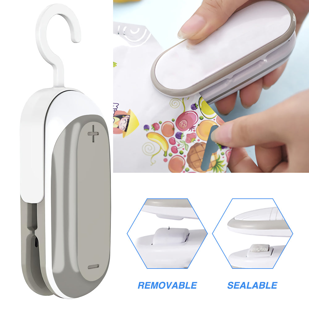 Portable Heat Sealer Plastic Package Storage Bag Mini Sealing Machine