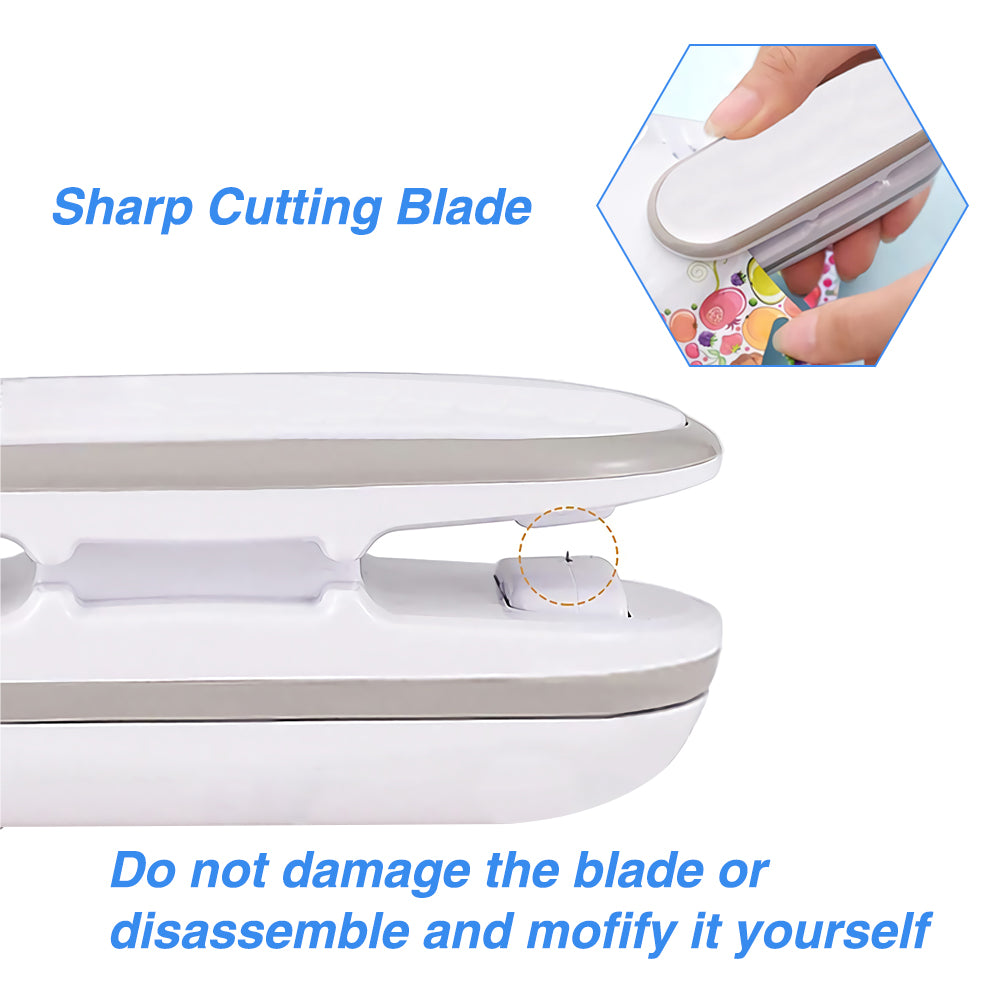 Portable Heat Sealer Plastic Package Storage Bag Mini Sealing Machine