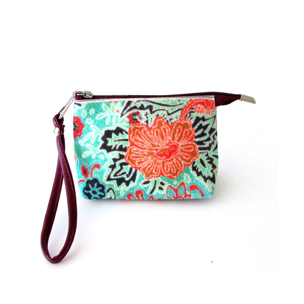 Travel Friendly Pattern Wristlet Bags