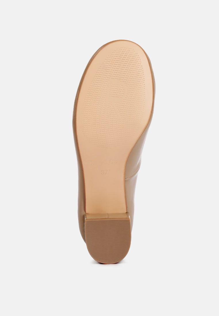 Debbie Ankle Strap Low Block Heel Sandals
