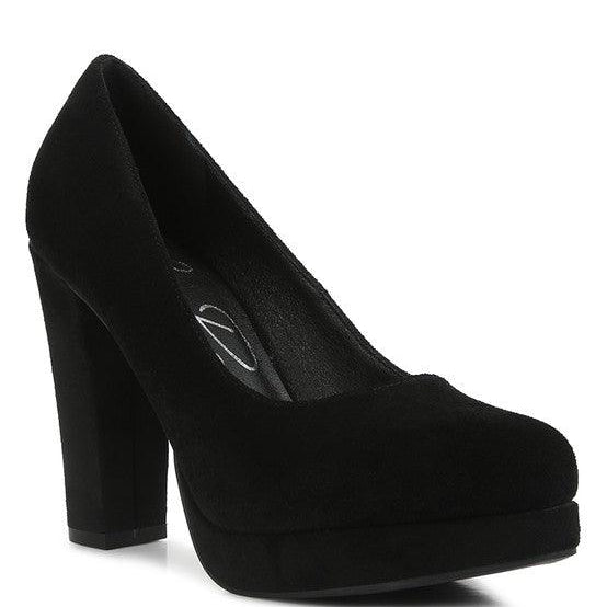 Women's Shoes - Heels Delia Seude Block Heel Pumps