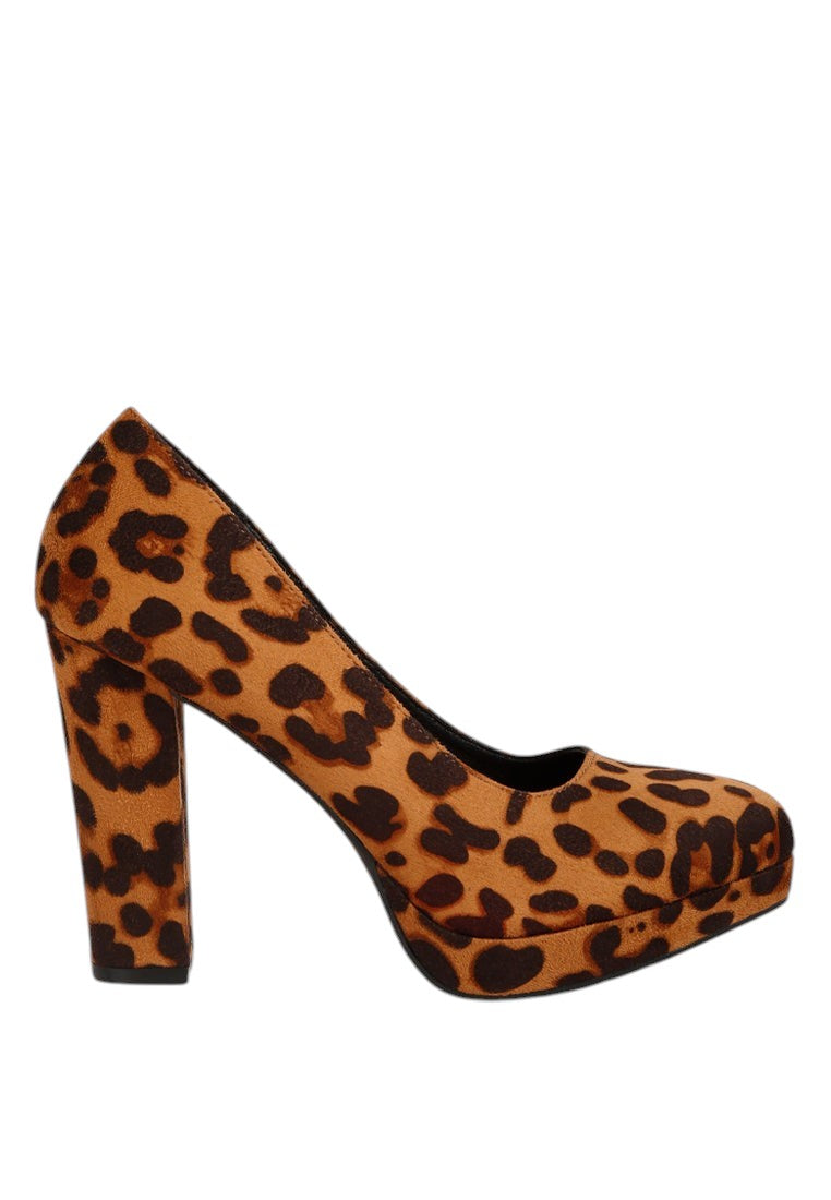 Delia Seude Block Heel Pumps