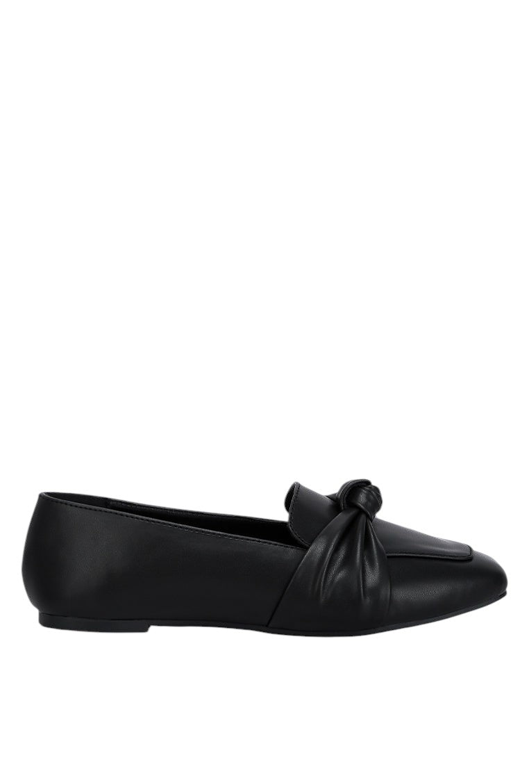 Denali Recycled Faux Leather Flat Loafers