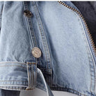 Light blue denim jacket denim jacket for casual everyday wear