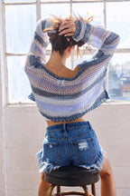 Women's denim shorts with distressed details, casual wear