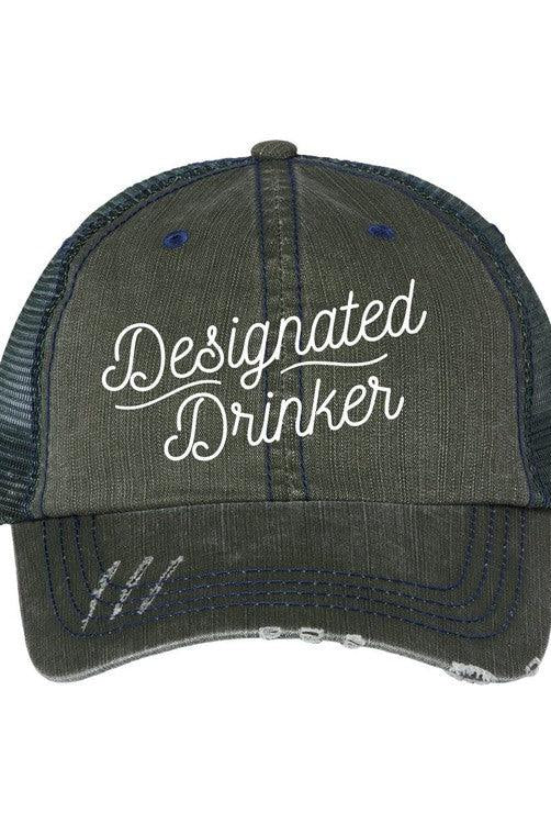 Women's Accessories - Hats Designated Drinker Embroidered Hat