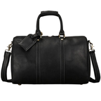 Designer Business Travel Leather Duffle Bag for Men Outdoor
