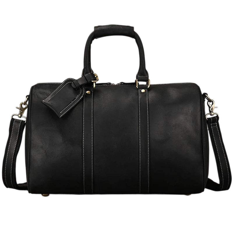 Designer Business Travel Leather Duffle Bag for Men Outdoor