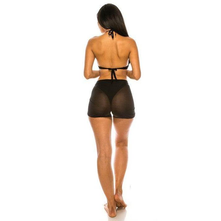 Womens Three-Piece Bikini Set - VacationGrabs