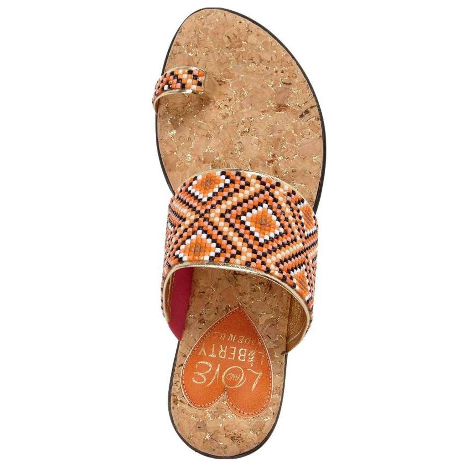 Buy Mochi Antique Gold Diamond Embellished Sandals for Women at Best Price  @ Tata CLiQ