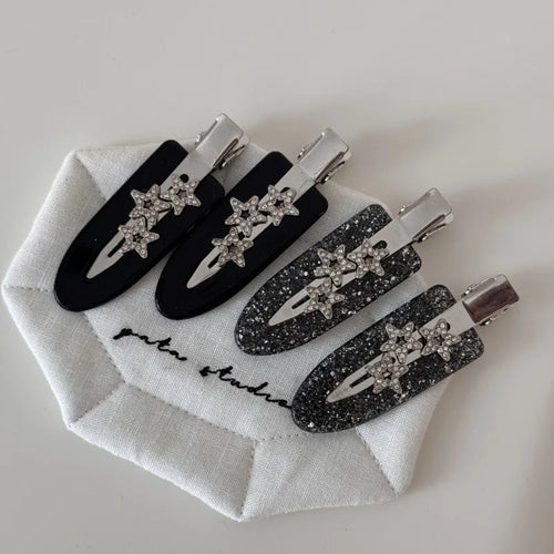 diamond star barrette hair clip for bangs (photo 2 of 8)