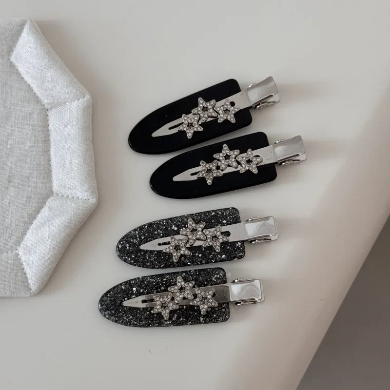 diamond star barrette hair clip for bangs (photo 3 of 8)