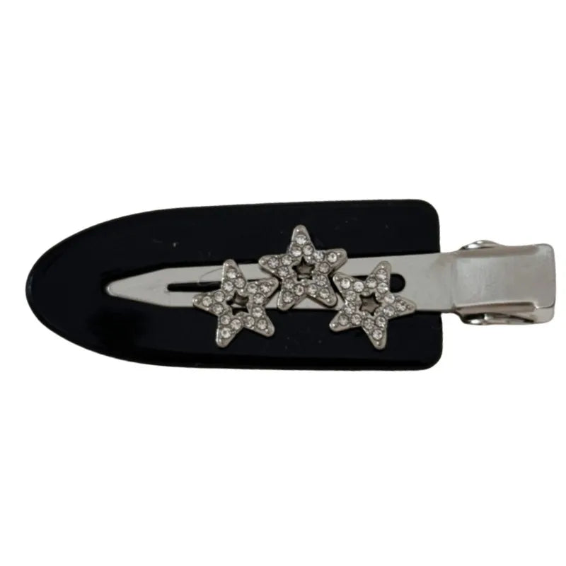 diamond star barrette hair clip for bangs (photo 5 of 8)