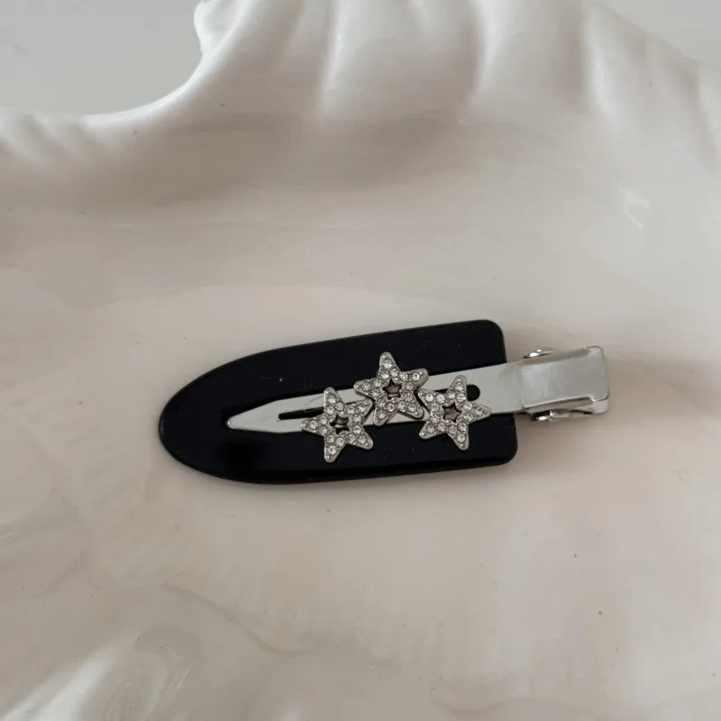 diamond star barrette hair clip for bangs (photo 6 of 8)