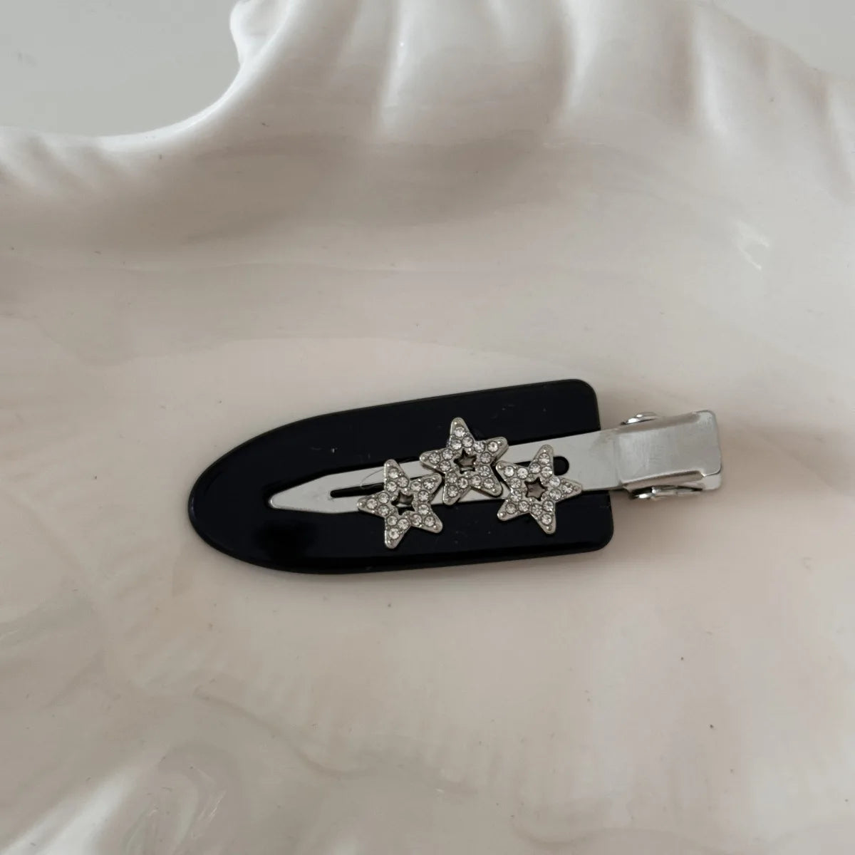diamond star barrette hair clip for bangs (photo 7 of 8)