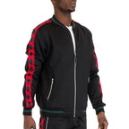 Diamond Tape Track Jacket - VacationGrabs