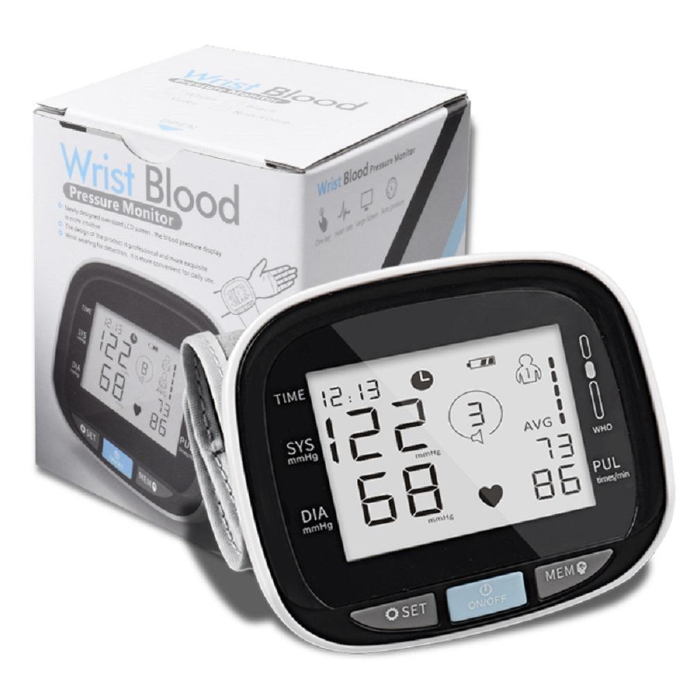 Gadgets Digital Wrist Blood Pressure Monitor Beat Rate Meter Device...