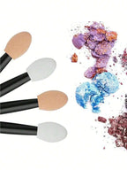 disposable double-headed sponge applicator for eyeshadow (photo 5 of 6)