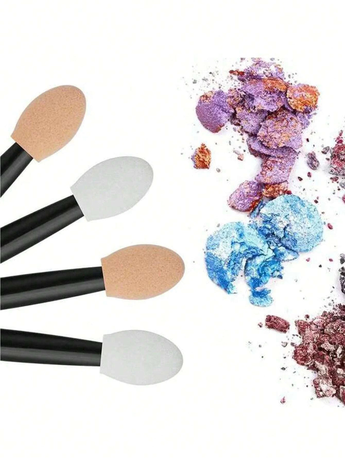 disposable double-headed sponge applicator for eyeshadow (photo 5 of 6)