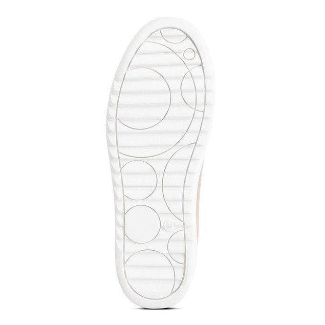 Sole of Rag Company Dory fashion sneakers with circular grip for enhanced traction