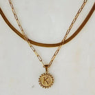 Women's Jewelry - Necklaces Double Chain Initial Necklace