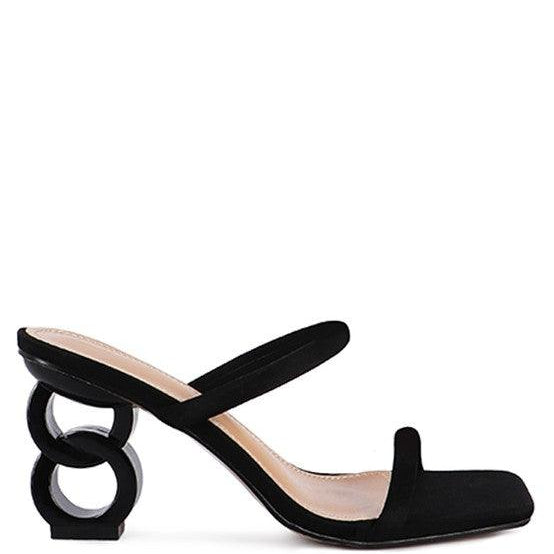 Women's Shoes - Heels Downtown Experiment Heel Slide Sandals
