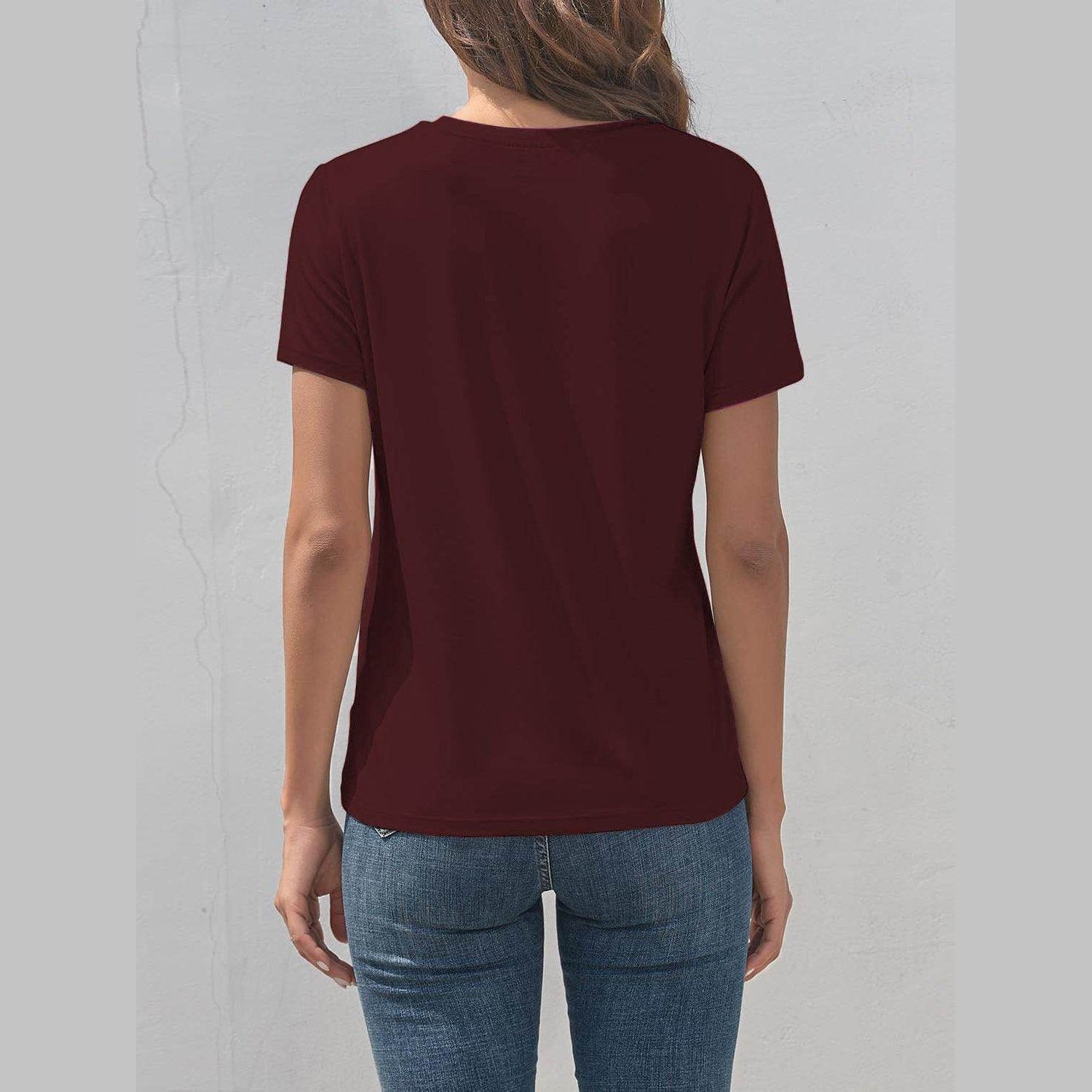 Dragonfly Graphic Round Neck Short Sleeve T-Shirt - VacationGrabs