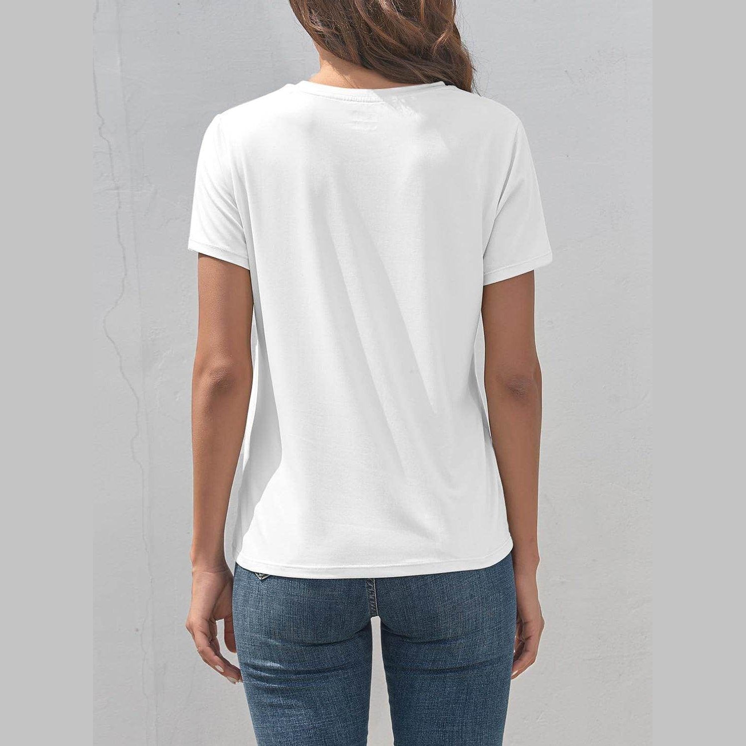Dragonfly Graphic Round Neck Short Sleeve T-Shirt - VacationGrabs
