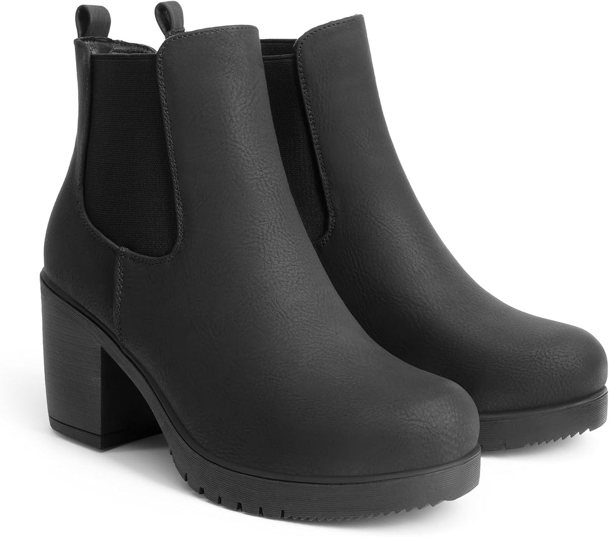 DREAM PAIRS Women's Chelsea Ankle Boots Fall Booties Shoes – opposite side view