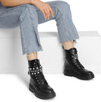 DREAM PAIRS Women's Combat Boots Lace Up Ankle Booties Shoes – pair view