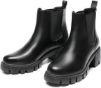 DREAM PAIRS Women's Elastic Chelsea Ankle Boots – pair view
