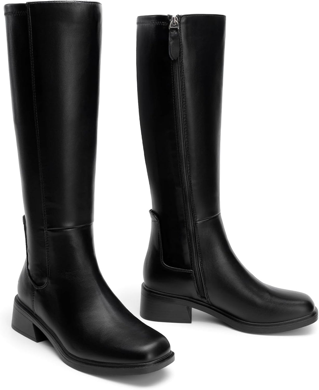DREAM PAIRS Women's Knee High Riding Tall Boots – opposite side view