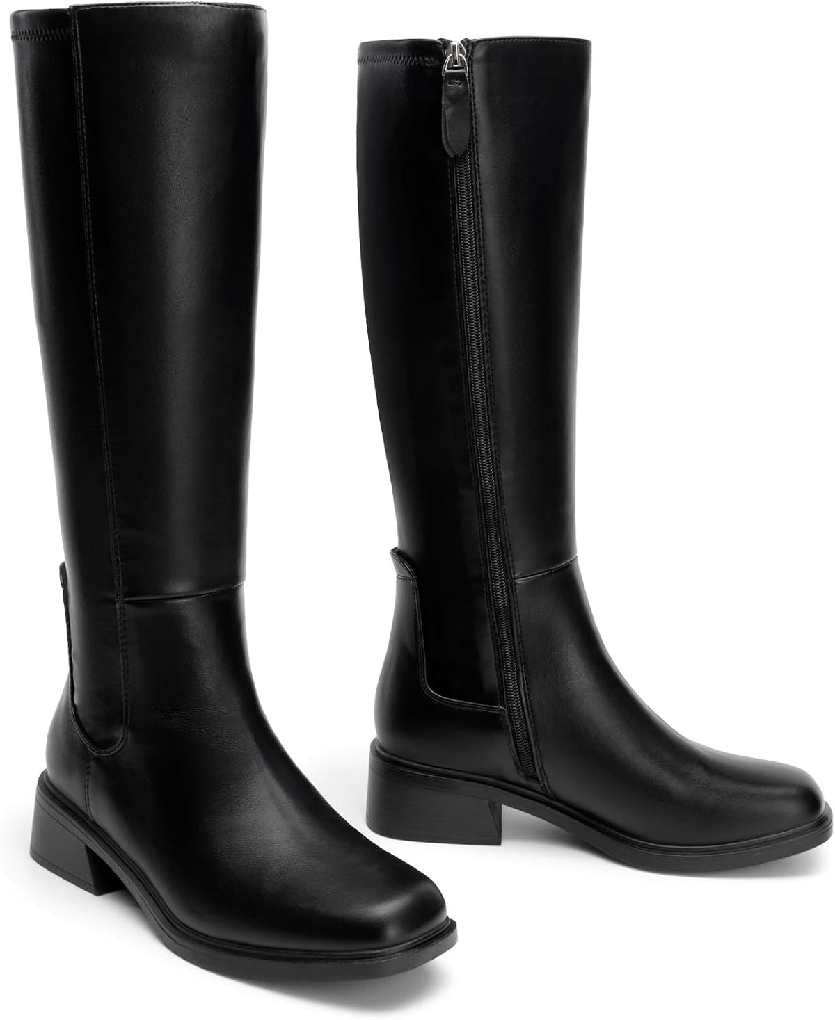DREAM PAIRS Women's Knee High Riding Tall Boots – opposite side view