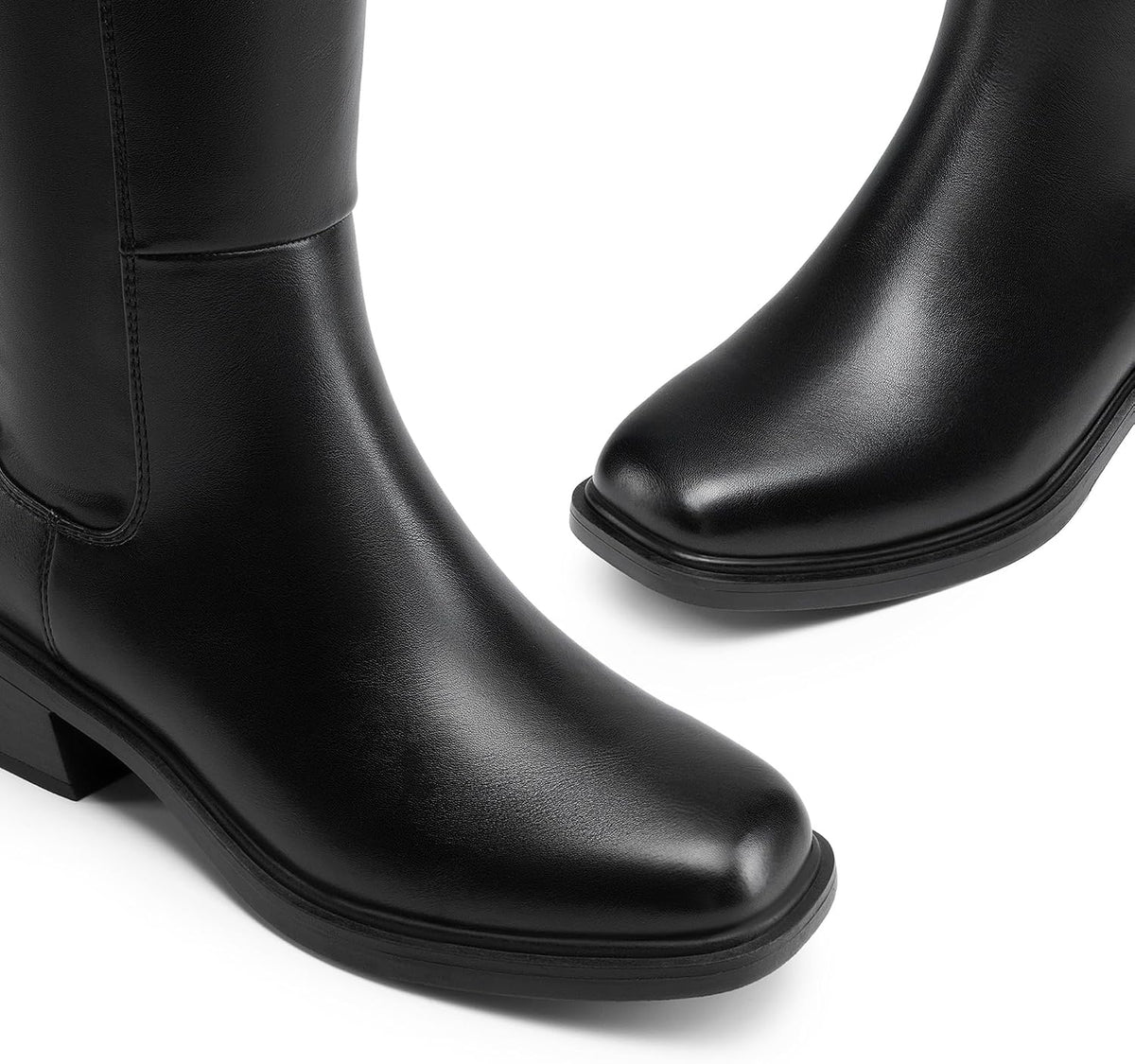 DREAM PAIRS Women's Knee High Riding Tall Boots – pair view