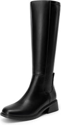 DREAM PAIRS Women's Knee High Riding Tall Boots – toe close-up