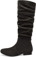 DREAM PAIRS Women's Knee High Winter Slouchy Boots – back view