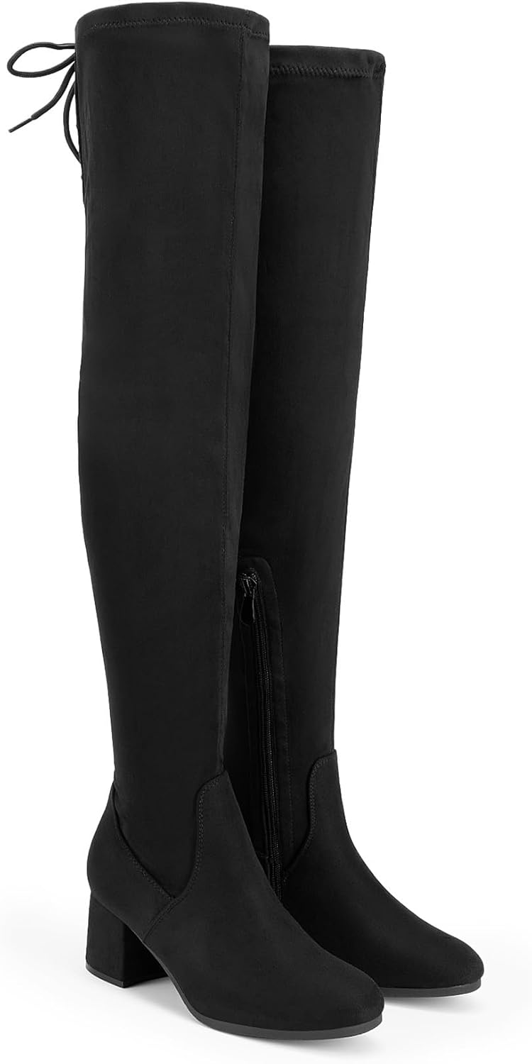 DREAM PAIRS Women's Over The Knee Thigh High Boots – pair view