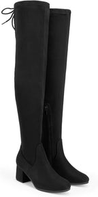 DREAM PAIRS Women's Over The Knee Thigh High Boots – pair view