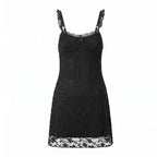 Black lace dress bodycon mini for stylish summer outings