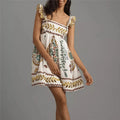 Women's floral print dress for the summer, lightweight and stylish