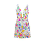 Women's floral sundress by VacationGrabs, perfect dress for wedding party guest