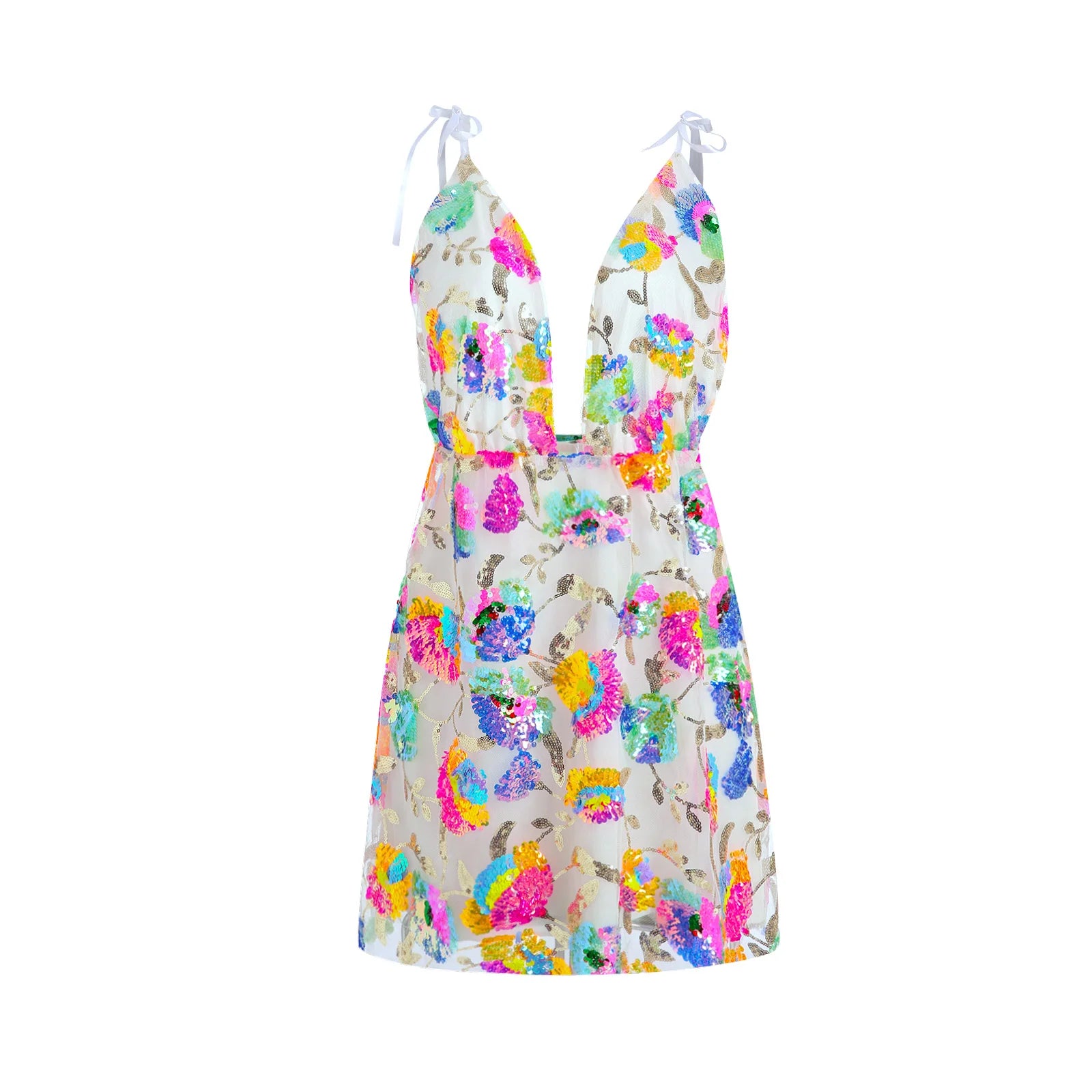 Women's floral sundress by VacationGrabs, perfect dress for wedding party guest