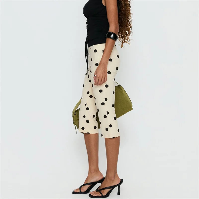 Women's dress polka dot, lightweight fabric, perfect for summer outings