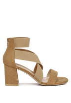 Rag Company women's tan dressy strappy sandals for travel