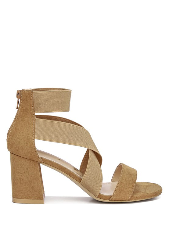 Rag Company women's tan dressy strappy sandals for travel