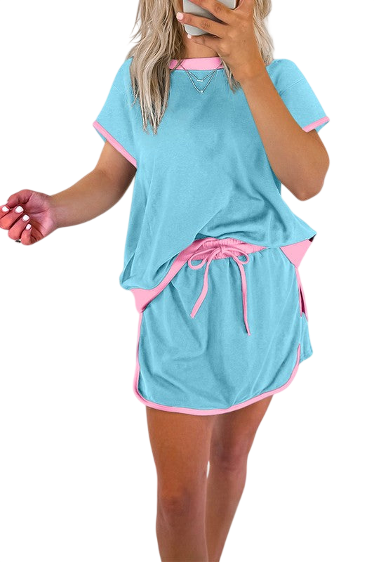Vacation Outfits for Women -  Drop Shoulder Casual Summer