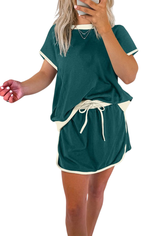 Vacation Outfits for Women -  Drop Shoulder Casual Summer